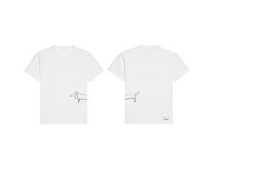 刺绣款-白色T恤 商品图0