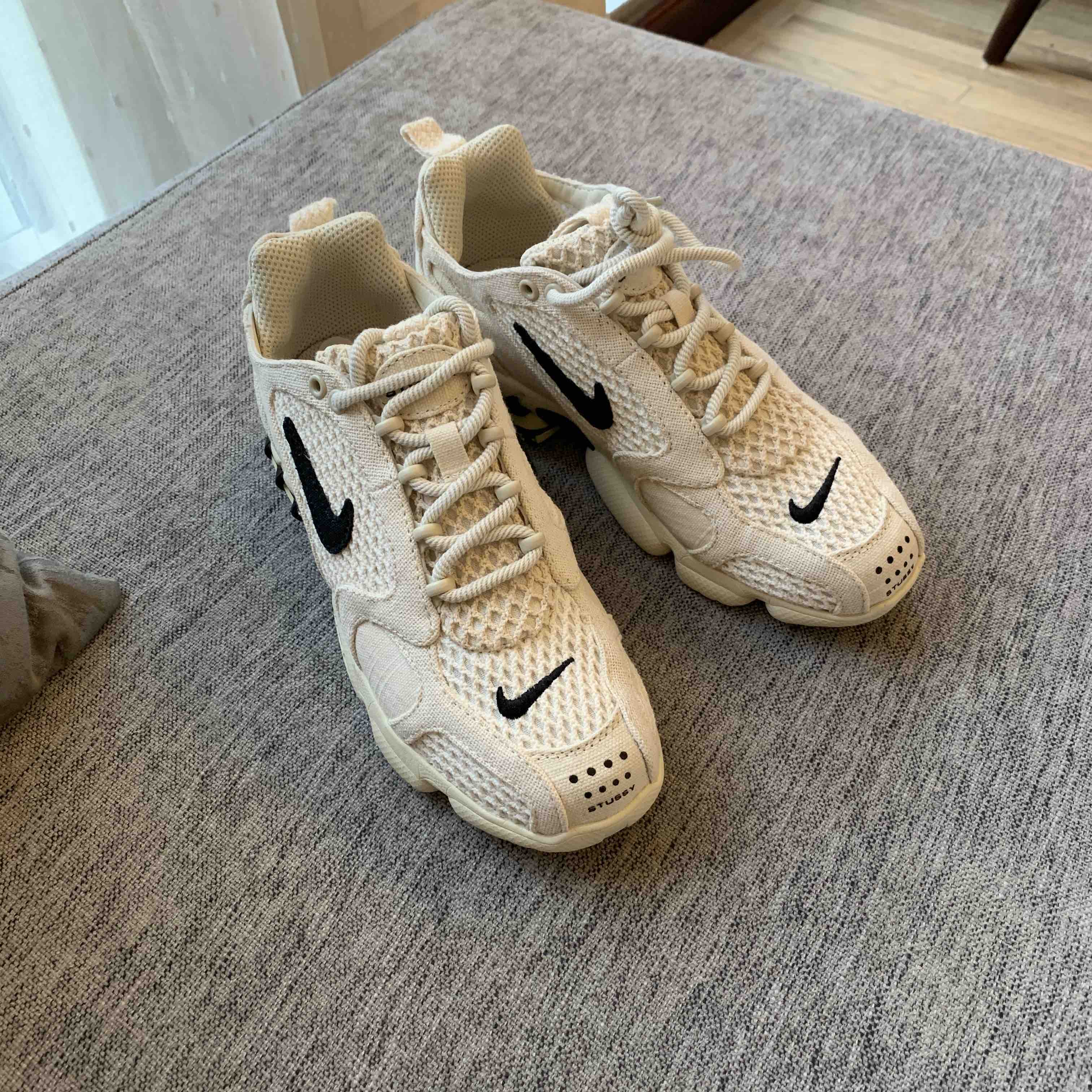 现货stussy联名上脚真是越看越好看增高又轻便的运动鞋