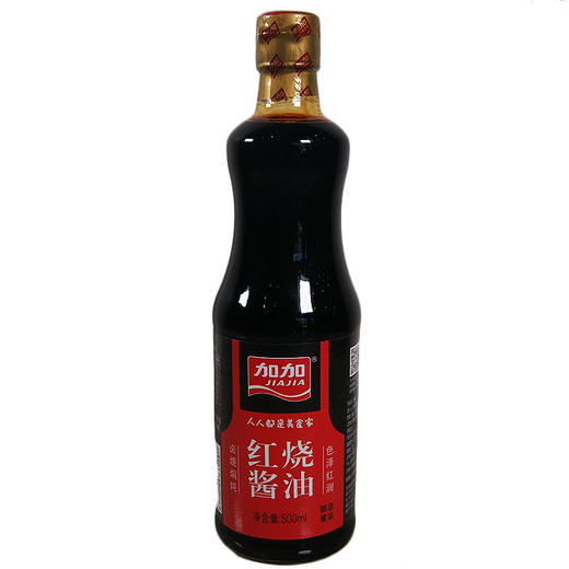 加加红烧酱油500ml 商品图0