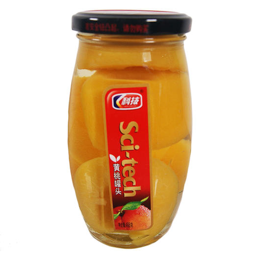 科技糖水黄桃罐头 商品图0
