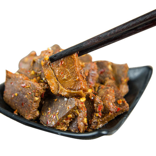 兴国县百丈泉牛肉干80g*2袋 五香味/香辣味 商品图3