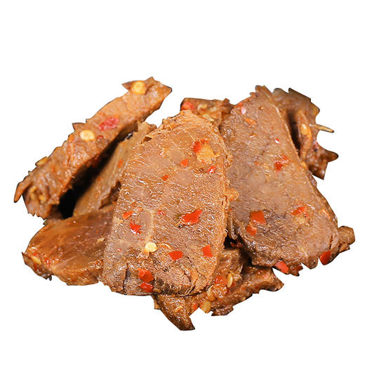 兴国县百丈泉牛肉干80g*2袋 五香味/香辣味 商品图2