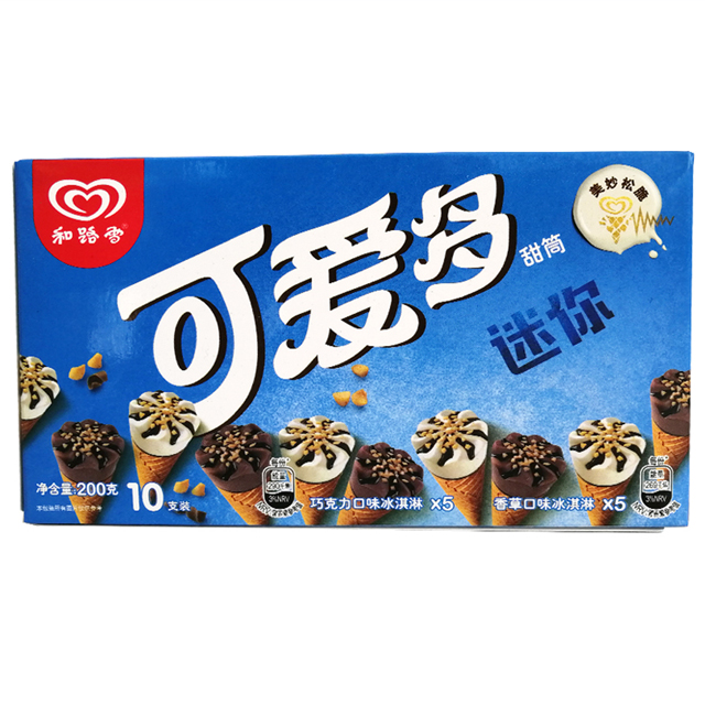 和路雪-迷你可爱多(巧克力香草)