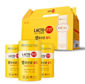  【묶음】락토핏 생유산균골드 프로바이오 틱스50포100g*3