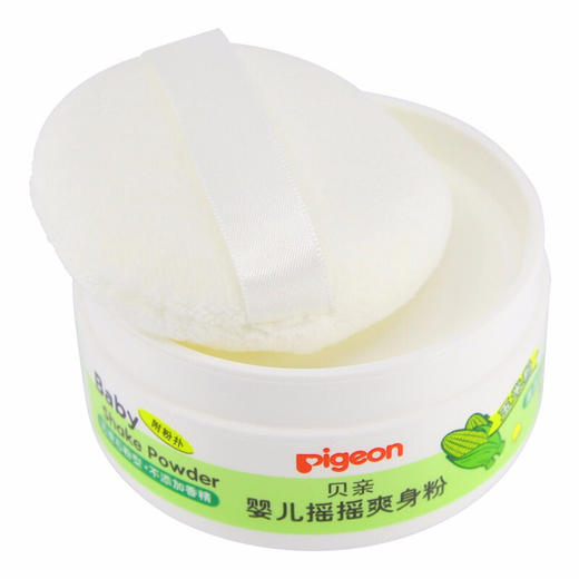贝亲婴儿摇摇爽身粉（无滑石粉型50g）HA15 商品图2