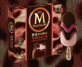 和路雪 梦龙【新口味】覆盆子 72g*3支 雪糕（新老包装 随机发货）