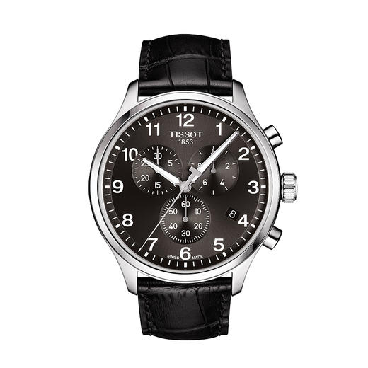 tissot天梭 速驰系列 石英皮带男士腕表t116 617 16 05700