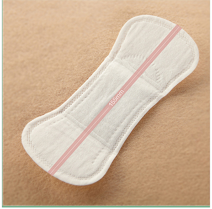 恩芝卫生巾纯棉护垫15.5cm*25片