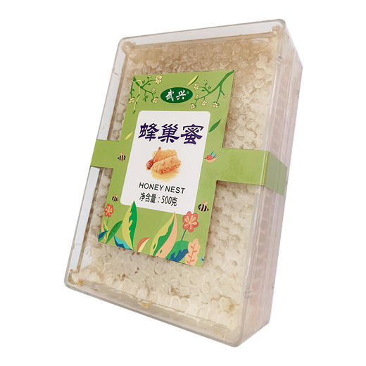 【武汉-新洲】江城百臻武兴蜂巢蜜500g 商品图0