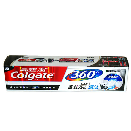 高露洁360度牙膏（备长炭深洁) 180g 商品图1