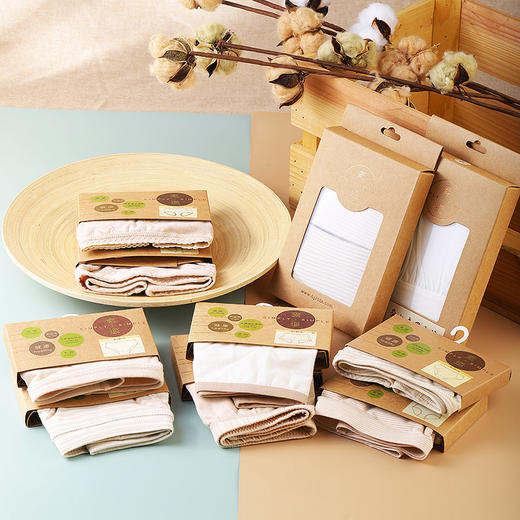 素道有机棉男女内裤（韵达快递，限时8折） | 公平贸易*Organic cotton underwear for men and women | Fair Trade 商品图1