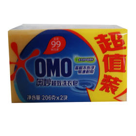 奥妙超效洗衣皂【206g*2】