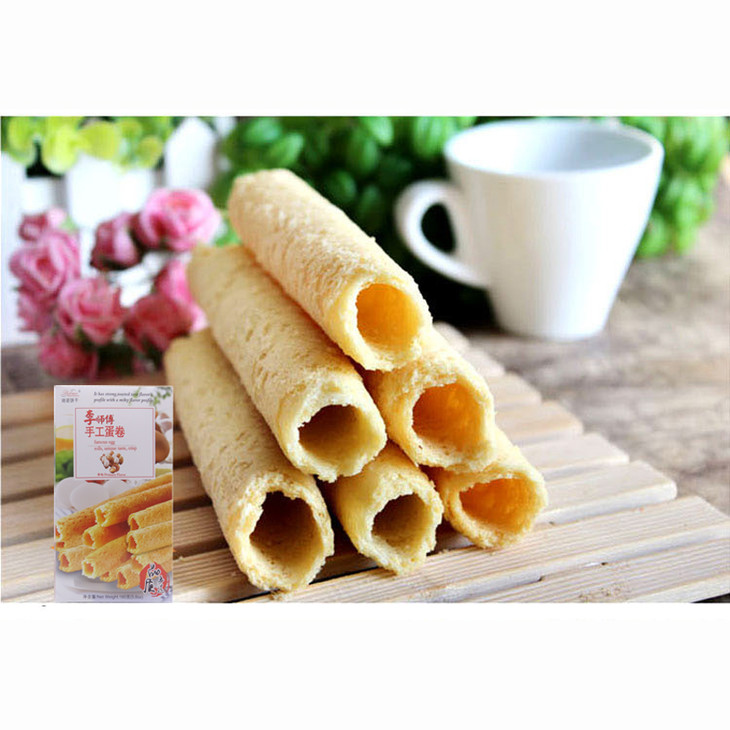 李师傅台湾手工蛋卷(原味/香芋味/香葱味)原味160g