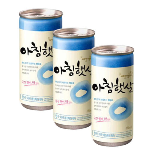 [묶음]웅진 아침햇살캔180ml*3 商品图0