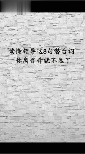 老板的 潜台词 商品图0