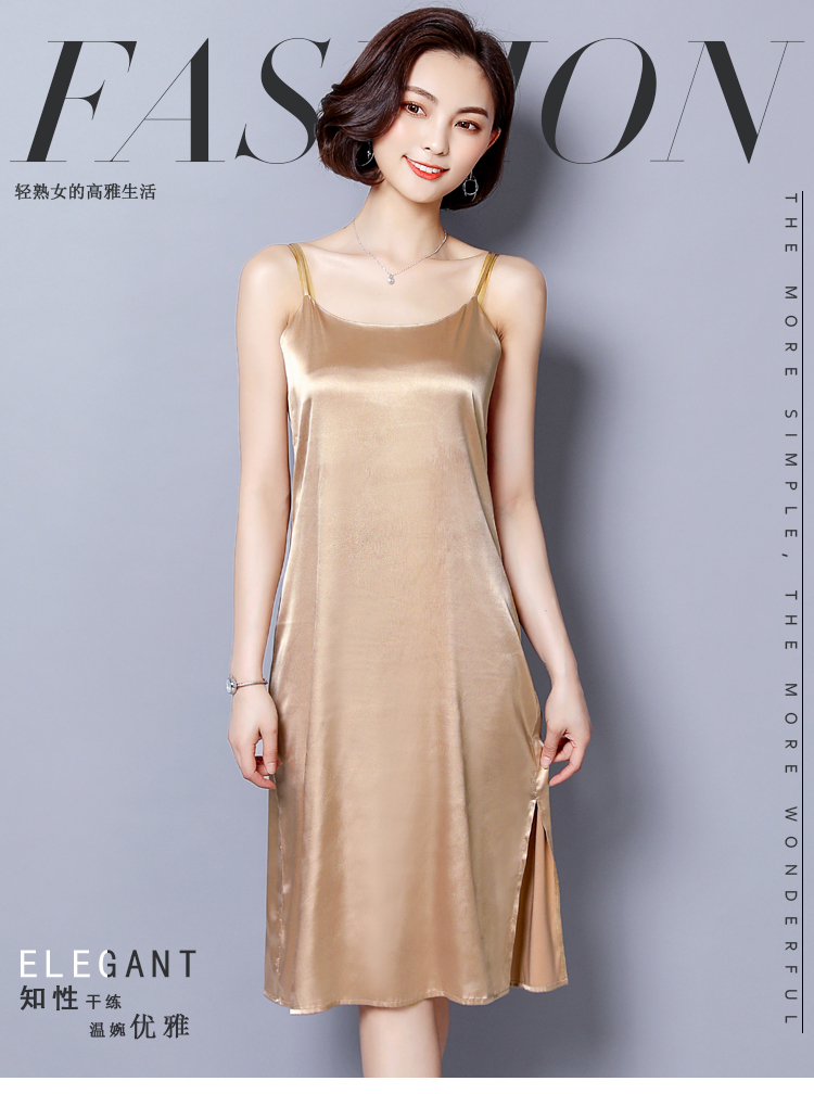 AG47性感吊带背心裙，内搭打底家居外穿都美