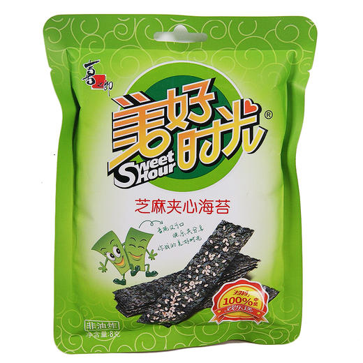 喜之郎美好时光芝麻夹心海苔8g 商品图0