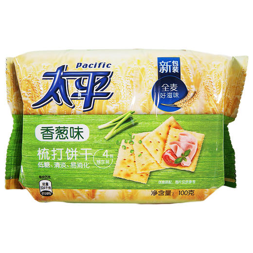 亿滋太平梳打饼干香葱味100g 商品图1