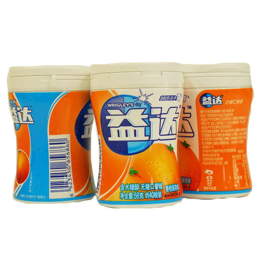 益达木糖醇口香糖香橙薄荷味56g/40粒 商品图2