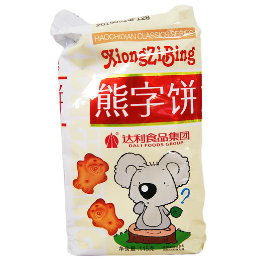 达利园熊字饼115g 商品图2