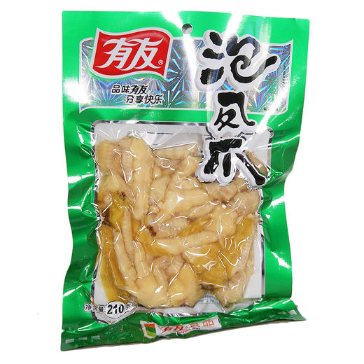 有友泡凤爪山椒味210g 商品图0