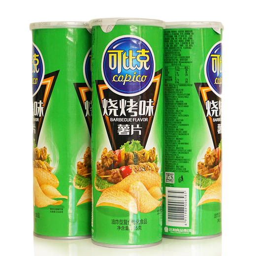 可比克烧烤味薯片【105g】 商品图4