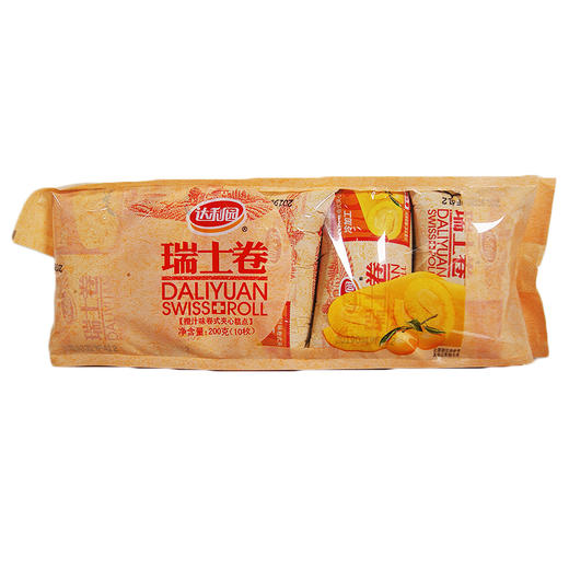 达利园瑞士卷（香橙）200G 商品图1