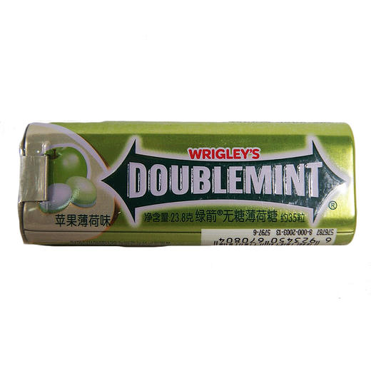 绿箭苹果味无糖薄荷糖23.8g 商品图0