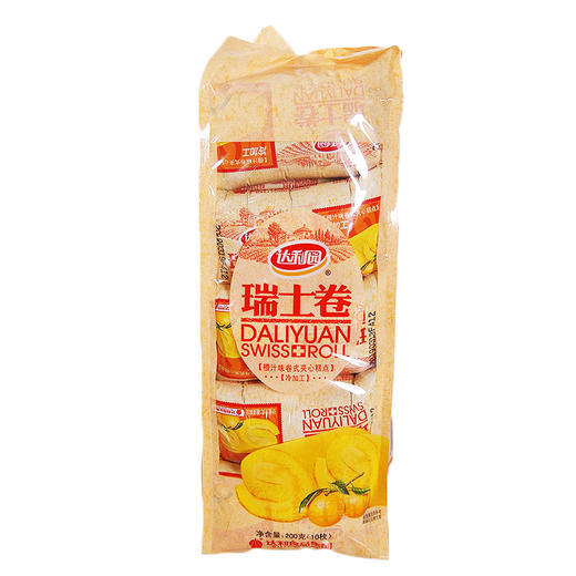 达利园瑞士卷（香橙）200G 商品图0