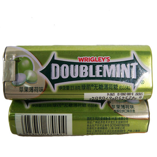 绿箭苹果味无糖薄荷糖23.8g 商品图1