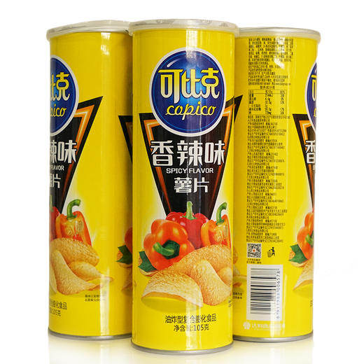 可比克香辣味薯片【105g】 商品图2