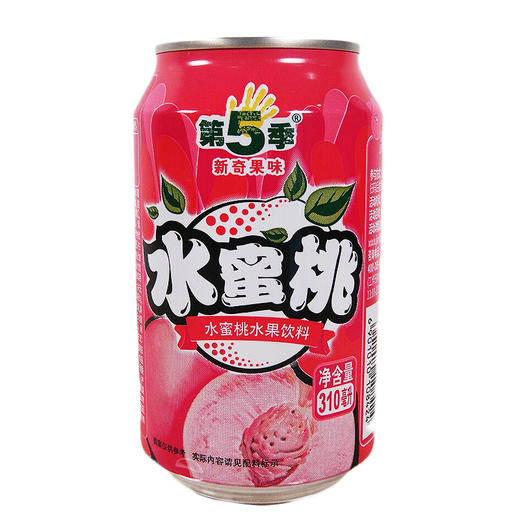 第五季水蜜桃饮料310ml 商品图0