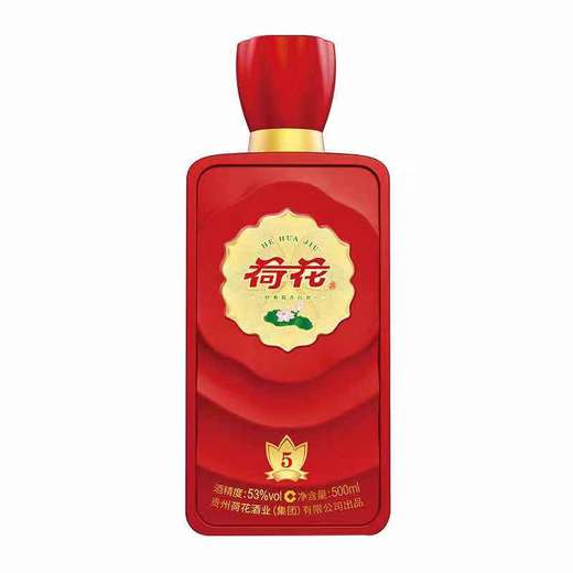 荷花 传奇系列 酱香白酒 53度500ML 商品图1