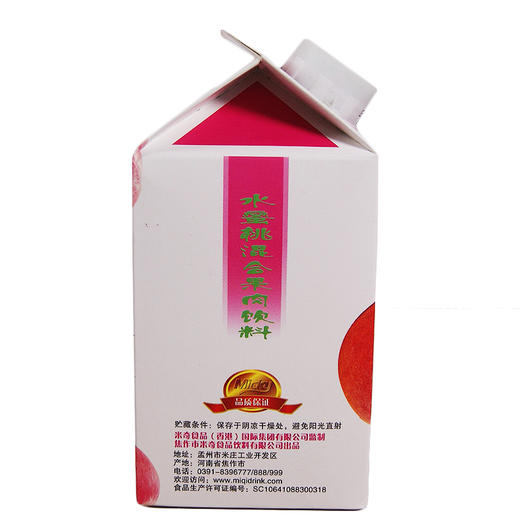 米奇水蜜桃混合果肉饮料【480ml】 商品图1