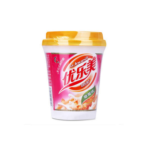 优乐美奶茶草莓味80g 商品图0