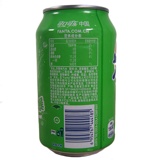 芬达苹果味汽水330ml 商品图1