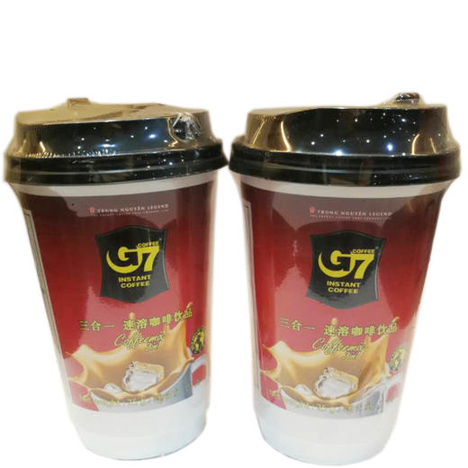 越南进口G7三合一速溶咖啡原味25g 商品图0