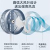 小熊（Bear）电风扇折叠可伸缩usb充电无线台式立式落地风扇大风量静音触控 DFS-A09D1 蓝色产地直发  商品缩略图2