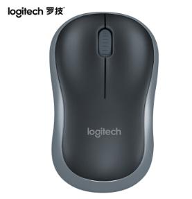 罗技鼠标 M185 黑灰 商品图0