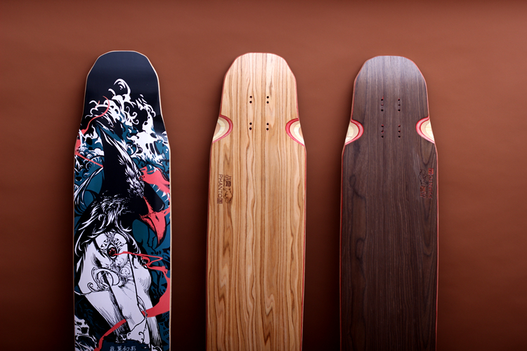 战翼幻影 长板专业成人四轮双翘长滑板速降公路板40英寸全能板