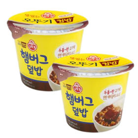  [묶음]오뚜기 컵밥 햄버그덮밥280g*2