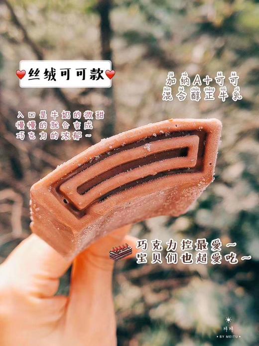 钟薛高丝绒可可（牛奶巧克力口味）雪糕 商品图1