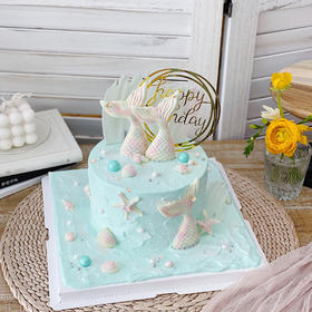 蛋糕 浪漫美人鱼