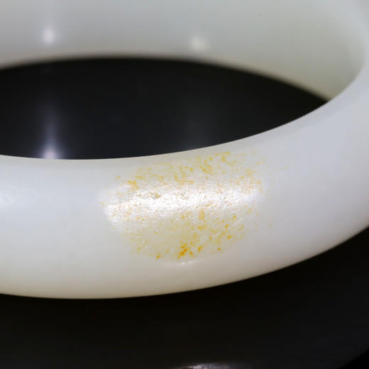 和田玉（白玉）籽料手镯--平安镯   50# 商品图1