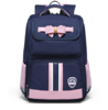 第九城V.NINE 英伦风小学生书包女生1-3-6年级甜美风大容量护脊双肩背包男孩 VD9BV33835J 蓝配粉 商品缩略图0