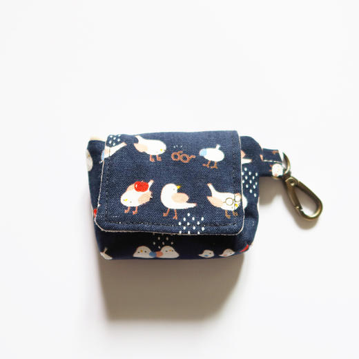 HUJI祤集Snap收纳包插画小鸟 商品图3