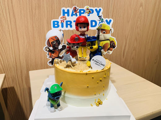 【汪汪队主题蛋糕】 商品图0