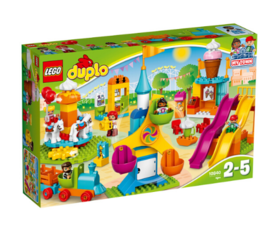 乐高(LEGO)积木 得宝10840 大型游乐园2-5岁 大颗粒早教儿童玩具 男孩女孩 生日礼物