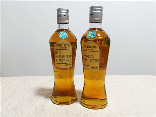 陈峭老酒玻璃瓶装330ML半干 半甜 商品图0