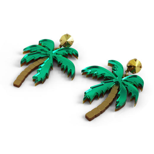 北京仓｜Jennifer Loiselle-Palm Tree-棕榈树 耳环［英国设计师］ 商品图1